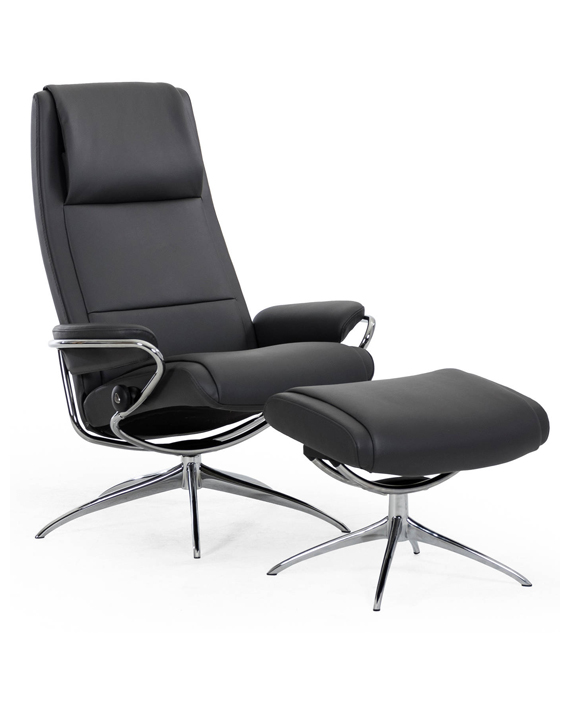 Stressless Paris Stol Høy Rygg mKrakk • Møblér Stressless Paris Stol Høy Rygg mKrakk • Møblér