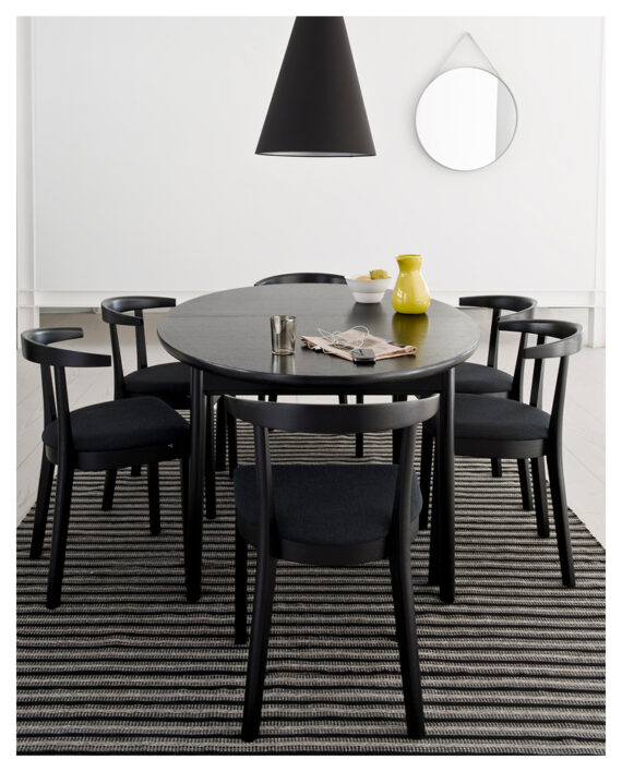 Skovby SM 78 Spisebord Sort Eik