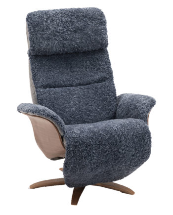 Lane 7611 Recliner Semi Fåreskinn