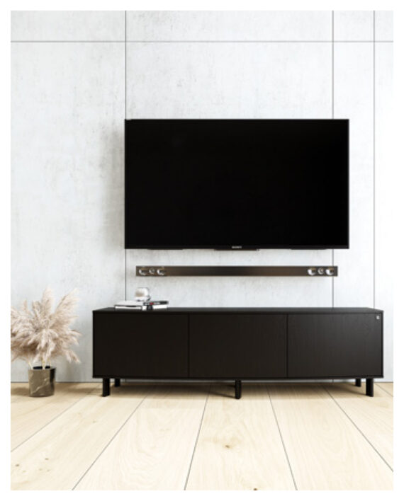 Skovby SM 411 Tv benk Sort Eik