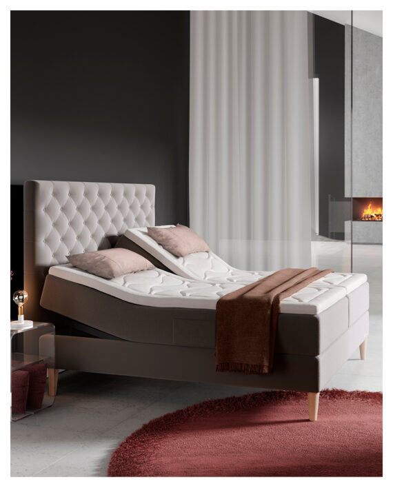 Svane® IntelliGel Zolar Regulerbar Seng 160x200