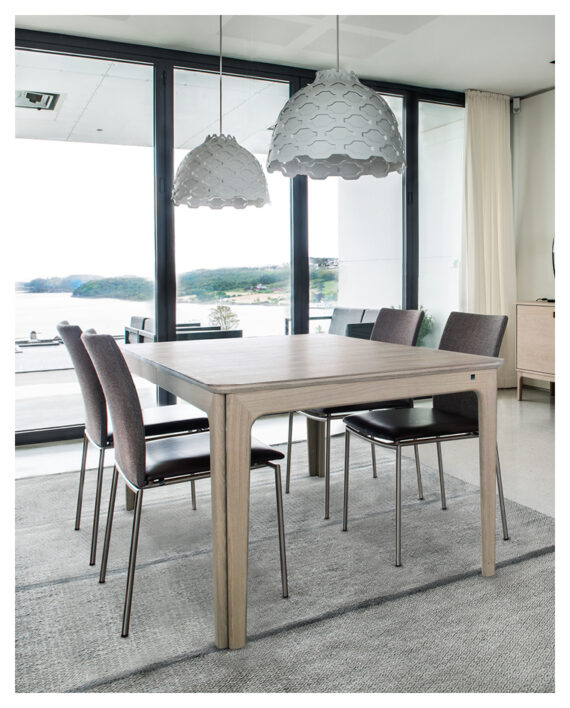 Skovby SM 26 Spisebord Hvitoljet Heltre Eik