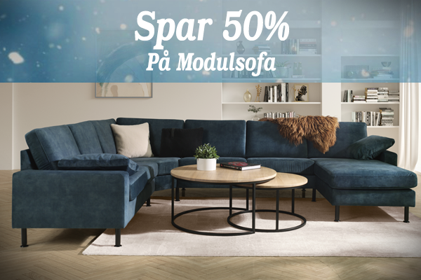 Januar Salg modulsofa