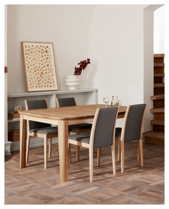 Skovby SM 107 Spisebord Hvitoljet Heltre Eik