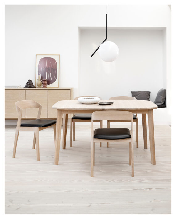 Skovby SM 118 Spisebord Hvitoljet Eik
