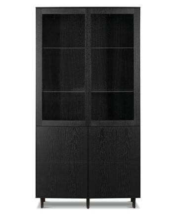 Skovby SM 410 Vitrineskap Sort Eik